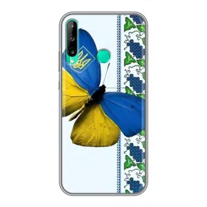 Чохол з Українською символікою на Хуавей У6п (Метелик)