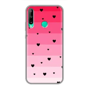 Чехлы с тематикой "Маленькие Сердечки" на Huawei Y6p (Чорные сердечки)