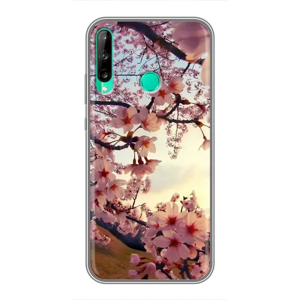 Чехол с рисунком «Цветущая сакура» для Huawei Y6p