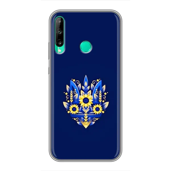 Чехол с рисунком «Цветущий Герб» для Huawei Y6p
