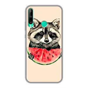 Силиконовый Чехол с Енотами на Huawei Y6p (Енот)
