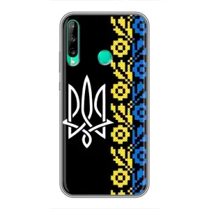 Силіконовый Чохол на Huawei Y6p (Герб и вишиванка)