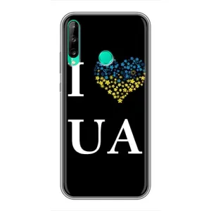 Силиконовый Чехол на Huawei Y6p (Я-Украина) (I Love UA)