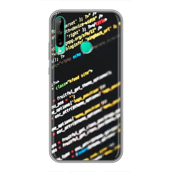 Чехол с рисунком «Код» для Huawei Y6p Чехол с рисунком «Код» для Huawei Y6p