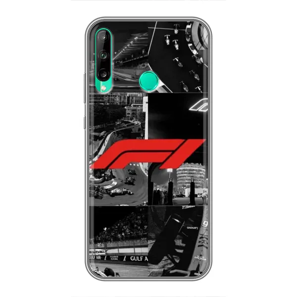 Чехол с рисунком «Коллаж Формула 1» для Huawei Y6p Чехол с рисунком «Коллаж Формула 1» для Huawei Y6p