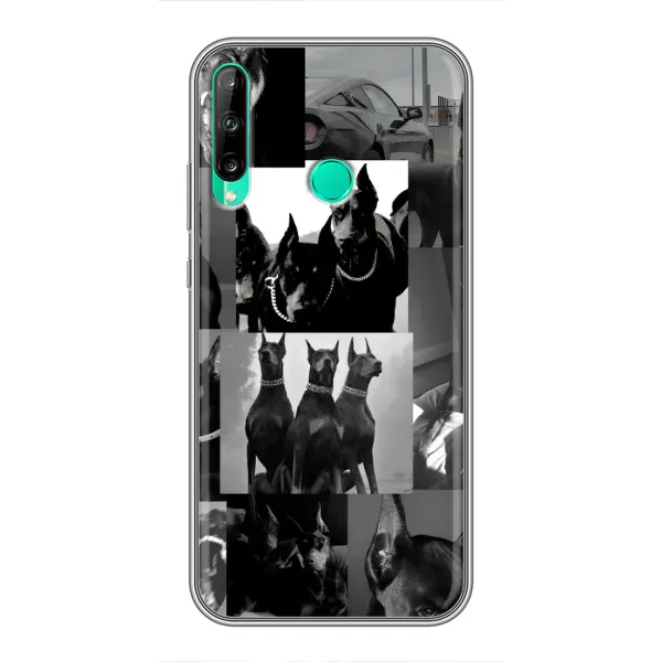 Чехол с рисунком «Коллаж Доберман» для Huawei Y6p Чехол с рисунком «Коллаж Доберман» для Huawei Y6p