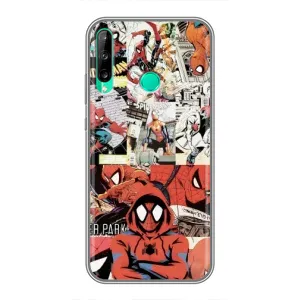 Чехол Супергерой Человека Паука на Huawei Y6p (Комикс Паука)