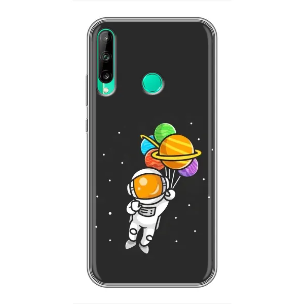 Чехол с рисунком «Космонавт с шариками» для Huawei Y6p