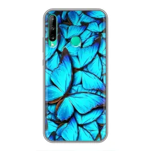 Силиконовый бампер с картинкой животных для Huawei Y6p (Крылья бабочек)