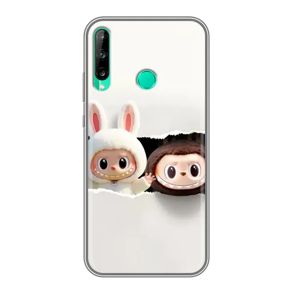 Чехол с рисунком «Фигурки Labubu» для Huawei Y6p Чехол с рисунком «Фигурки Labubu» для Huawei Y6p