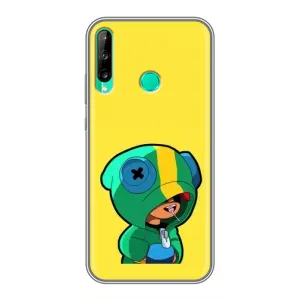 Чехол Бравл Старс для Huawei Y6p (Леон (LEON))