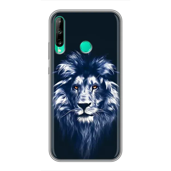 Чехол с рисунком «Лев - синий» для Huawei Y6p Чехол с рисунком «Лев - синий» для Huawei Y6p