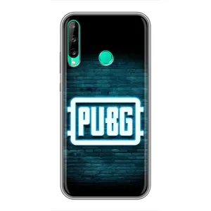 Чехол (TPU) с картинкой "Лого Пабг" на Хуавей У6п (Лого PUBG)