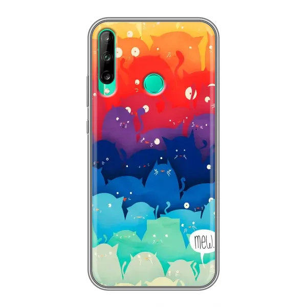 Чехол с рисунком «Mew» для Huawei Y6p