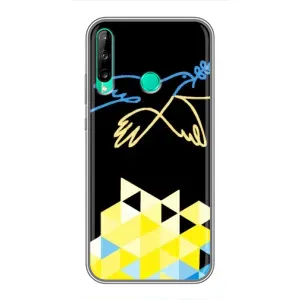 Чехол на Huawei Y6p Украинский дизайн (Мир для Украины)