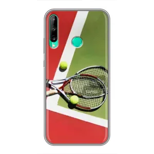 Чохли з прінтом Спортивна тематика для Huawei Y6p (Ракетки теніс)