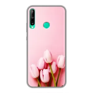 Чехлы с картинкой (Тюльпаны) на Хуавей У6п (Розовые тюльпаны)