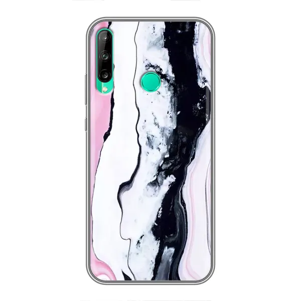 Чехол с рисунком «Розовый мрамор» для Huawei Y6p Чехол с рисунком «Розовый мрамор» для Huawei Y6p