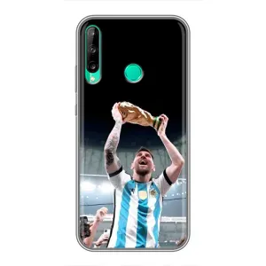 Чохли Лео Мессі Аргентина для Huawei Y6p (Щасливий Мессі)