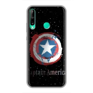Чехол с Щитом Капитана Америки на Huawei Y6p (Щит Капитана)