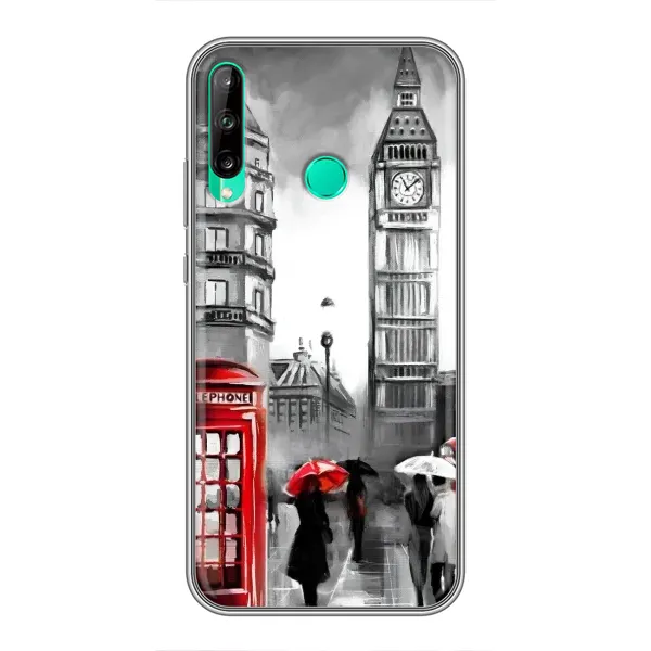 Чехол с рисунком «Вид на Биг Бен» для Huawei Y6p Чехол с рисунком «Вид на Биг Бен» для Huawei Y6p