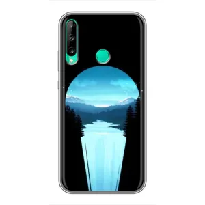 Літній Чохол на Huawei Y6p (Синій Водоспад)