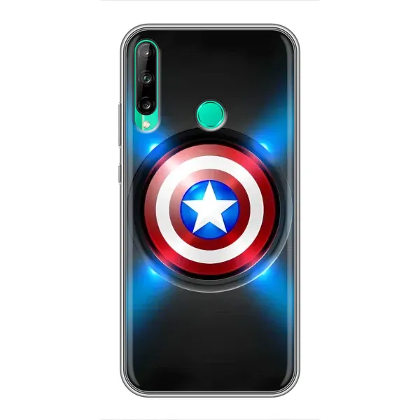 Чехол с рисунком «Яркий Щит Капитана» для Huawei Y6p Чехол с рисунком «Яркий Щит Капитана» для Huawei Y6p