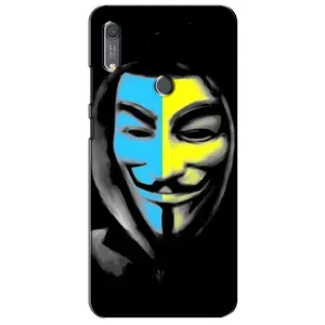 Чехол с Украинской символикой на Хуавей у6с (Анонимус патриот)