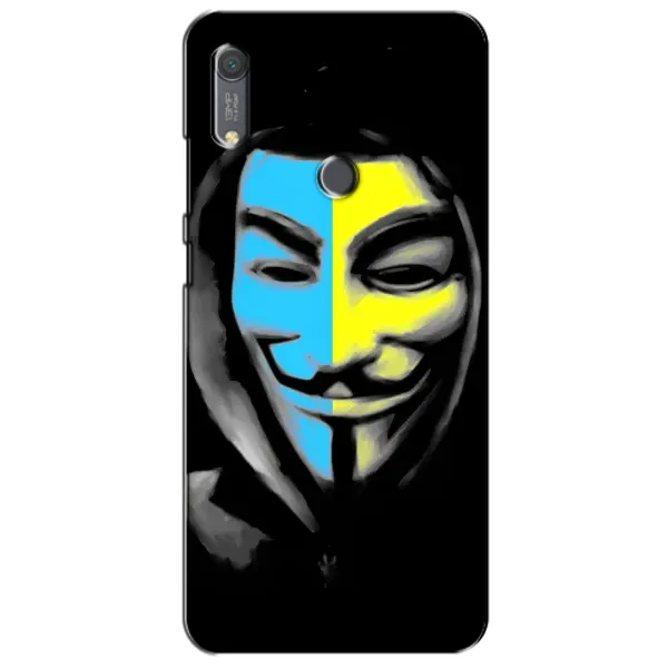 Чехол с рисунком «Анонимус патриот» для Huawei Y6s Чехол с рисунком «Анонимус патриот» для Huawei Y6s