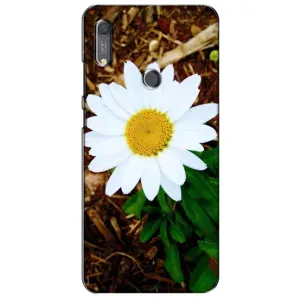 Чохол з ромашками на Huawei Y6s (Біла ромашка)