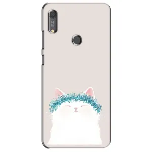 Чохол на тематику: Коти для Huawei Y6s (Білий котик)