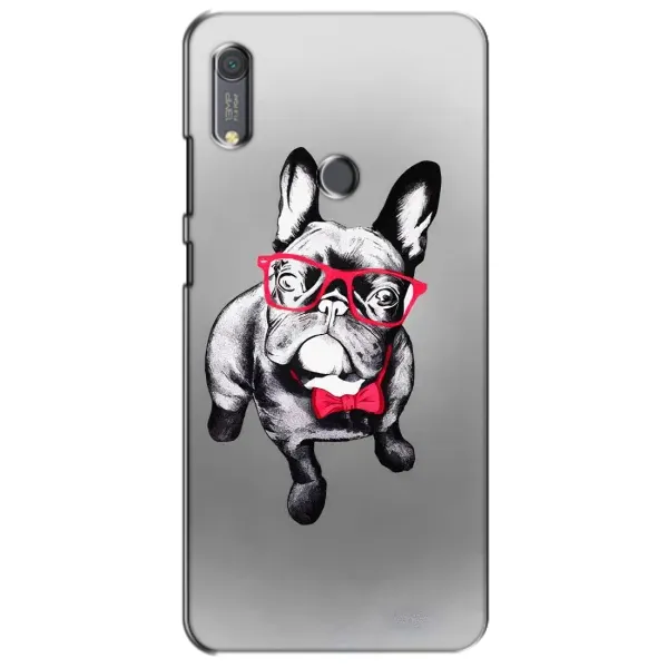 Чехол с рисунком «Бульдог в очках» для Huawei Y6s Чехол с рисунком «Бульдог в очках» для Huawei Y6s