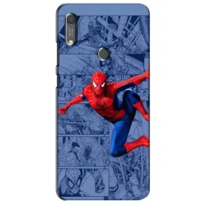 Силиконовый Чехол для Huawei Y6s (Человек Паук)