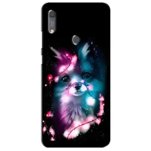 Чохол з Лисичкою для Huawei Y6s (Чорна лисиця)
