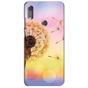 Силіконовий Чохол з кульбабками на Huawei Y6s (Квітка-кульбаба)