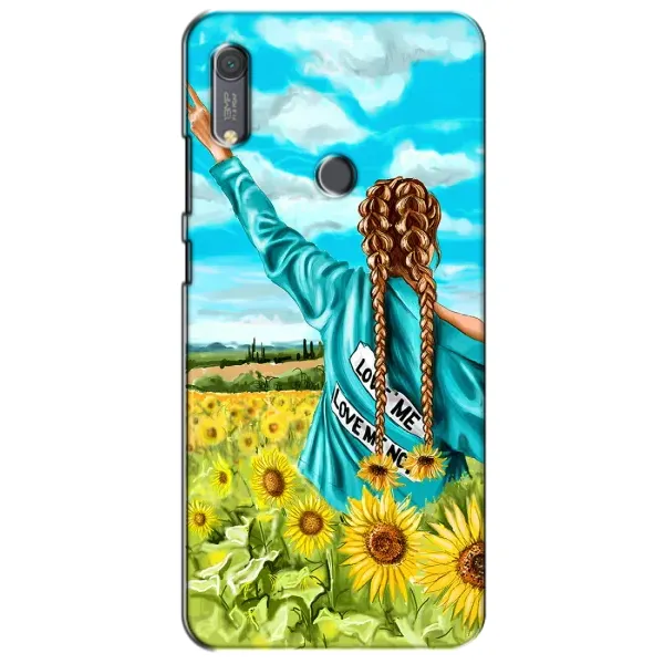 Чехол с рисунком «Девушка на поле» для Huawei Y6s Чехол с рисунком «Девушка на поле» для Huawei Y6s