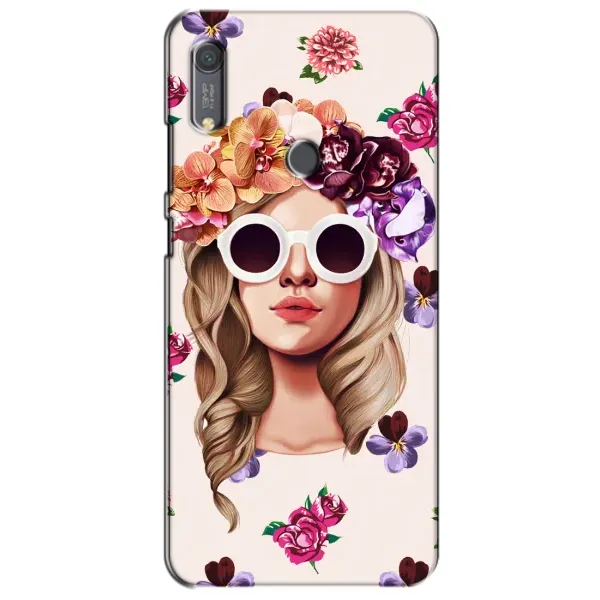 Чехол с рисунком «Девушка в очках» для Huawei Y6s Чехол с рисунком «Девушка в очках» для Huawei Y6s