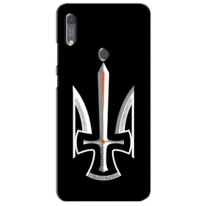 Чехол Укр Символика для Huawei Y6s (Герб Свобода или Смерть)