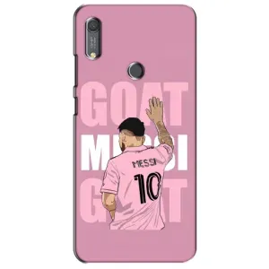 Чехлы Лео Месси в Майами на Huawei Y6s (GOAT MESSI)