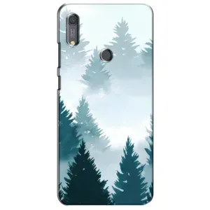 Летний Чехол на Huawei Y6s (Горный лес)