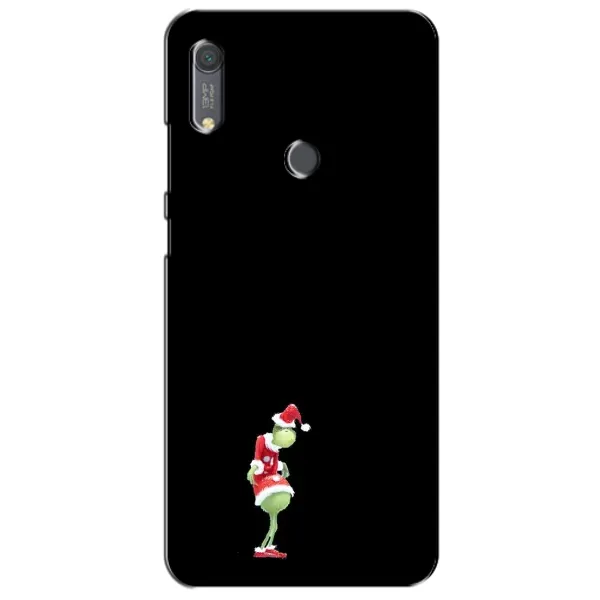 Чехол с рисунком «Гринч на чорном» для Huawei Y6s Чехол с рисунком «Гринч на чорном» для Huawei Y6s