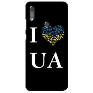 Силиконовый Чехол на Huawei Y6s (Я-Украина) (I Love UA)