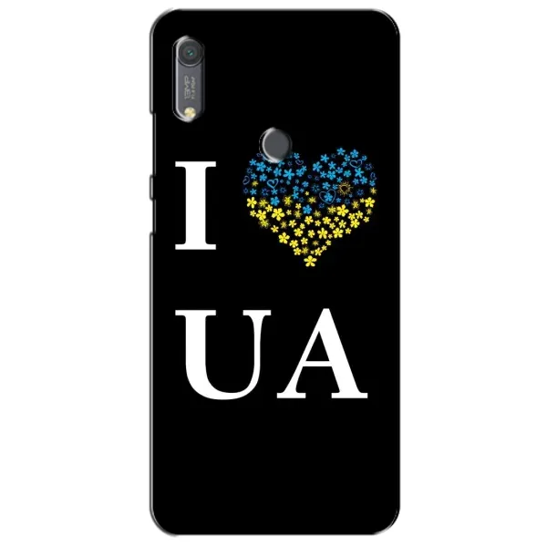 Чехол с рисунком «I Love UA» для Huawei Y6s Чехол с рисунком «I Love UA» для Huawei Y6s