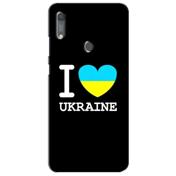 Чехол с рисунком «I Love Ukraine» для Huawei Y6s Чехол с рисунком «I Love Ukraine» для Huawei Y6s
