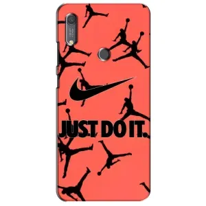 Силиконовый Чехол Nike Air Jordan на Хуавей у6с (Just Do It)