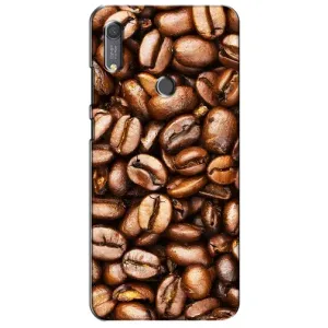 Чехол с изображением вкусной еды для Huawei Y6s (Кофе)
