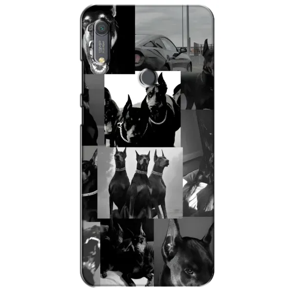 Чехол с рисунком «Коллаж Доберман» для Huawei Y6s Чехол с рисунком «Коллаж Доберман» для Huawei Y6s