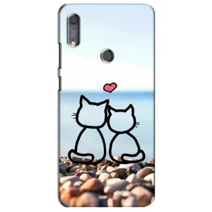 Силиконовые Чехлы Любимому человеку для Huawei Y6s (Котейки)