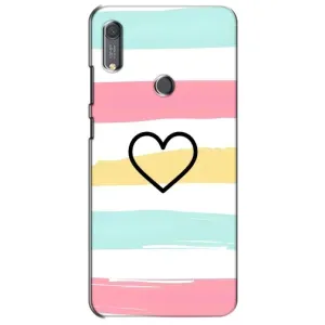 Чехлы с тематикой "Маленькие Сердечки" на Huawei Y6s (Красивое сердечко)