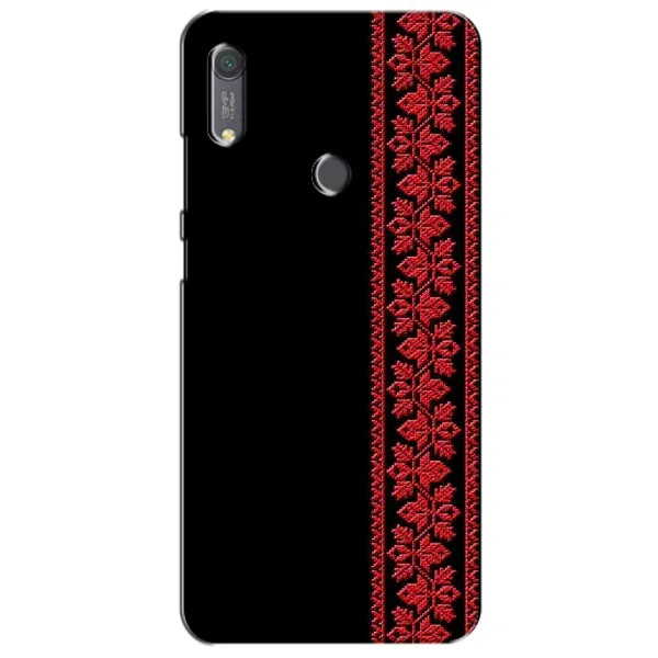Чехол с рисунком «Красная Вышиванка» для Huawei Y6s Чехол с рисунком «Красная Вышиванка» для Huawei Y6s